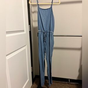 Cisono Women’s Faux-Denim Jumpsuit